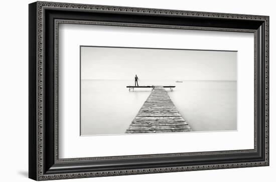 The Man and the Sea, Study 1-Marcin Stawiarz-Framed Art Print