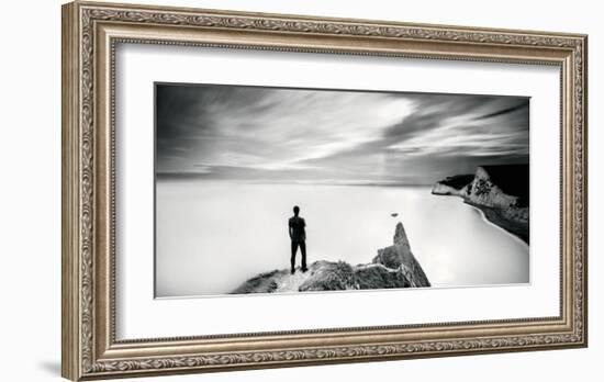 The Man and the Sea, Study 4-Marcin Stawiarz-Framed Art Print