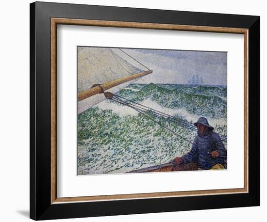 The Man at the Helm-Theo van Rysselberghe-Framed Giclee Print