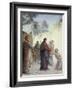 The Man Born Blind-Carl Bloch-Framed Giclee Print