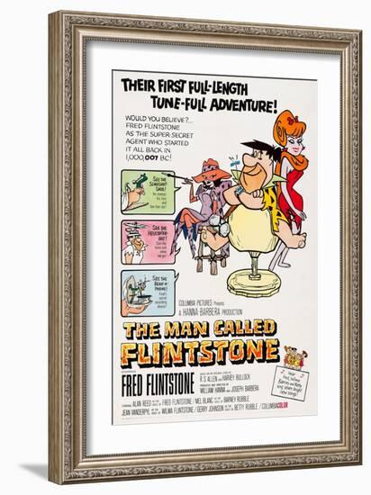 The Man Called Flintstone-null-Framed Art Print