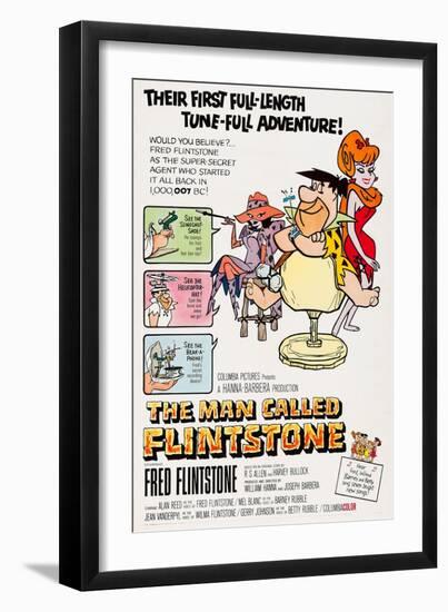 The Man Called Flintstone-null-Framed Art Print