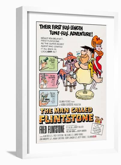 The Man Called Flintstone-null-Framed Art Print