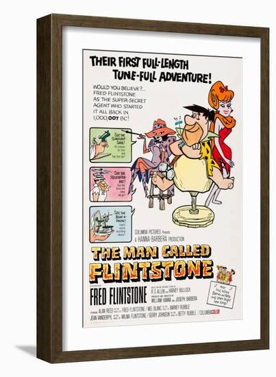 The Man Called Flintstone-null-Framed Premium Giclee Print