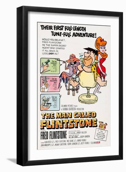The Man Called Flintstone-null-Framed Premium Giclee Print