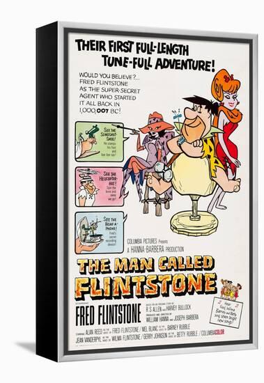 The Man Called Flintstone-null-Framed Stretched Canvas