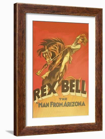 The Man from Arizona-null-Framed Art Print