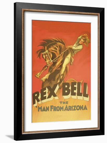 The Man from Arizona-null-Framed Art Print