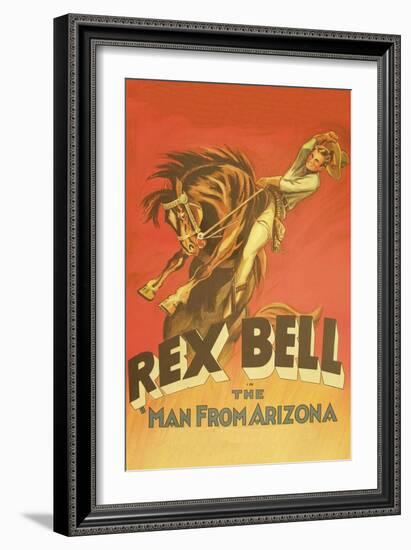 The Man from Arizona-null-Framed Art Print