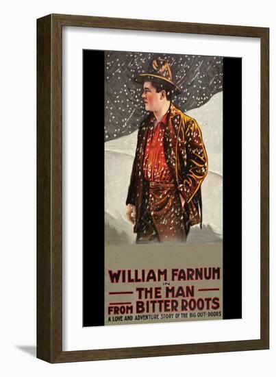 The Man from Bitter Roots-null-Framed Premium Giclee Print