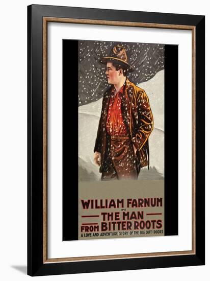 The Man from Bitter Roots-null-Framed Premium Giclee Print