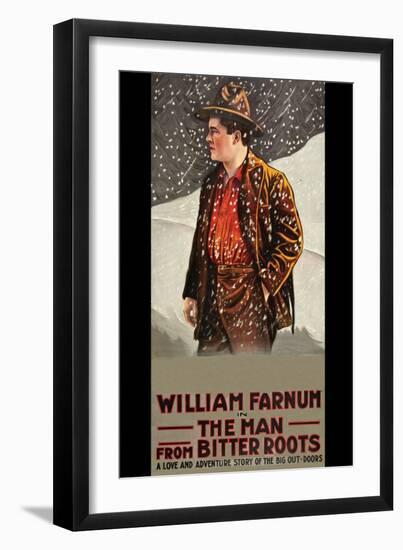 The Man from Bitter Roots-null-Framed Premium Giclee Print