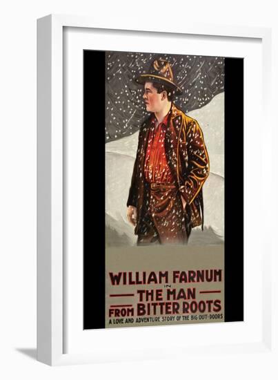 The Man from Bitter Roots-null-Framed Premium Giclee Print