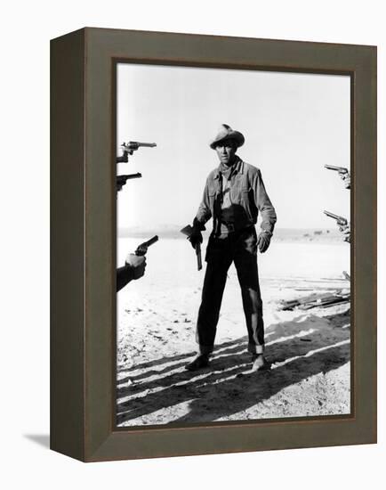 The Man From Laramie, James Stewart, 1955-null-Framed Stretched Canvas