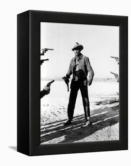 The Man From Laramie, James Stewart, 1955-null-Framed Stretched Canvas