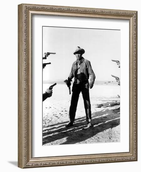 The Man From Laramie, James Stewart, 1955-null-Framed Photo