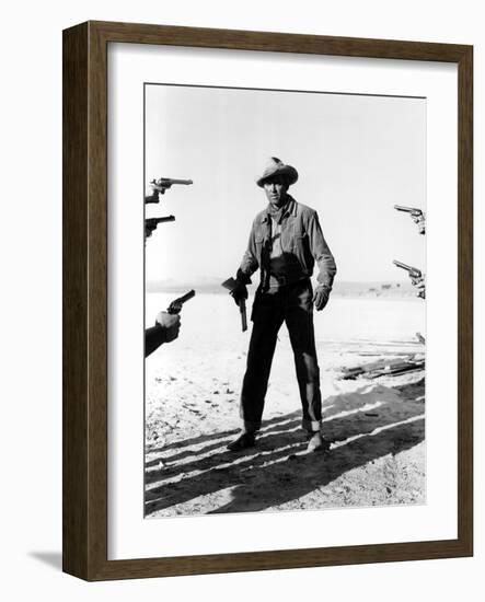 The Man From Laramie, James Stewart, 1955-null-Framed Photo