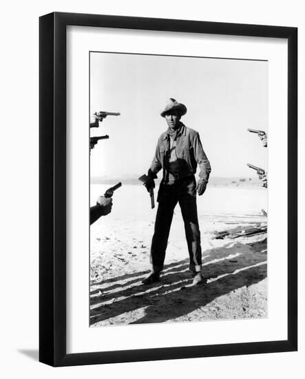 The Man From Laramie, James Stewart, 1955-null-Framed Photo