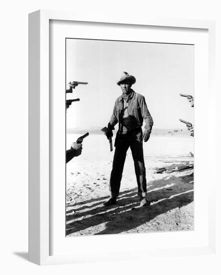 The Man From Laramie, James Stewart, 1955-null-Framed Photo