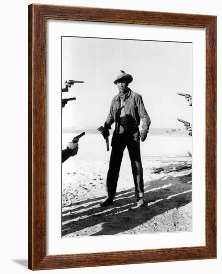 The Man From Laramie, James Stewart, 1955-null-Framed Photo