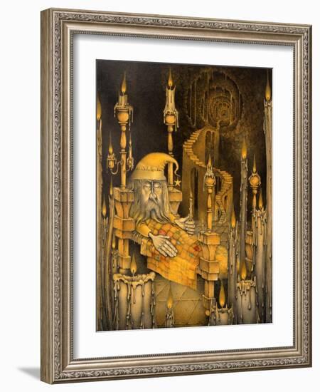 The Man in the Moon-Wayne Anderson-Framed Giclee Print