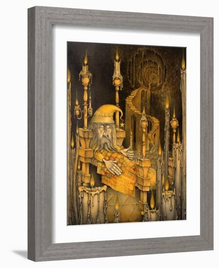 The Man in the Moon-Wayne Anderson-Framed Giclee Print