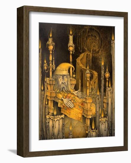 The Man in the Moon-Wayne Anderson-Framed Giclee Print