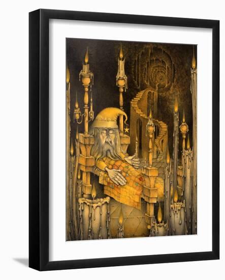 The Man in the Moon-Wayne Anderson-Framed Giclee Print