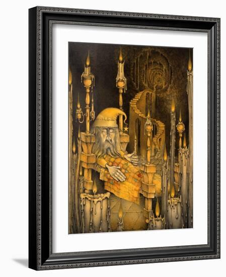 The Man in the Moon-Wayne Anderson-Framed Giclee Print
