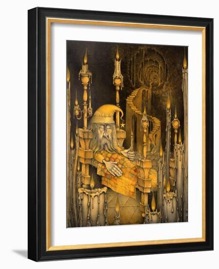 The Man in the Moon-Wayne Anderson-Framed Giclee Print