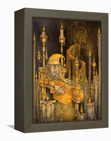 The Man in the Moon-Wayne Anderson-Framed Premier Image Canvas