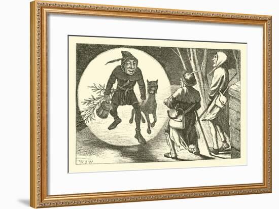 The Man in the Moon-null-Framed Giclee Print