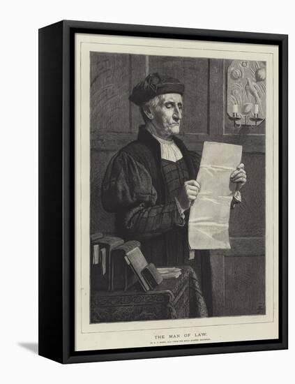 The Man of Law, from the Royal Academy Exhibition-Henry Stacey Marks-Framed Premier Image Canvas