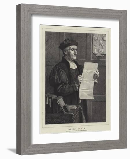The Man of Law, from the Royal Academy Exhibition-Henry Stacey Marks-Framed Giclee Print