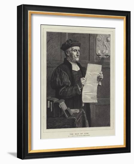 The Man of Law, from the Royal Academy Exhibition-Henry Stacey Marks-Framed Giclee Print