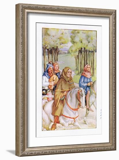 The Man of Law Was a Discreet Person-Anne Anderson-Framed Giclee Print