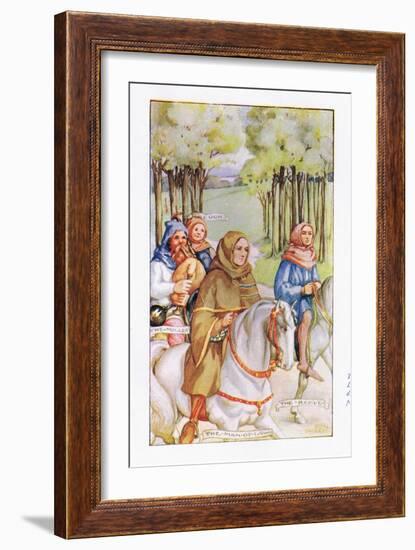 The Man of Law Was a Discreet Person-Anne Anderson-Framed Giclee Print