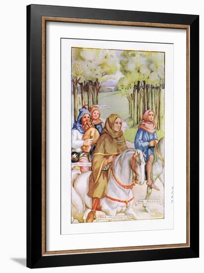 The Man of Law Was a Discreet Person-Anne Anderson-Framed Giclee Print