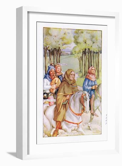 The Man of Law Was a Discreet Person-Anne Anderson-Framed Giclee Print