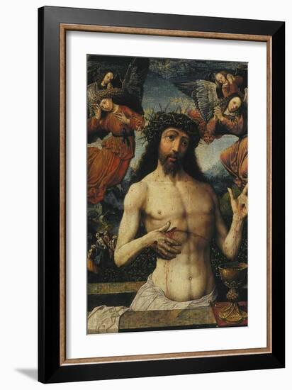 The Man of Sorrows-Jacob Cornelisz van Oostsanen-Framed Giclee Print