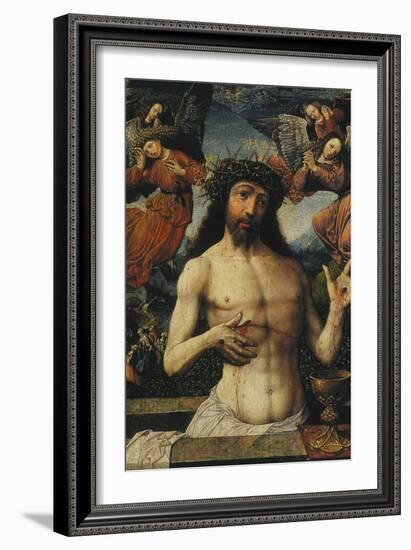 The Man of Sorrows-Jacob Cornelisz van Oostsanen-Framed Giclee Print