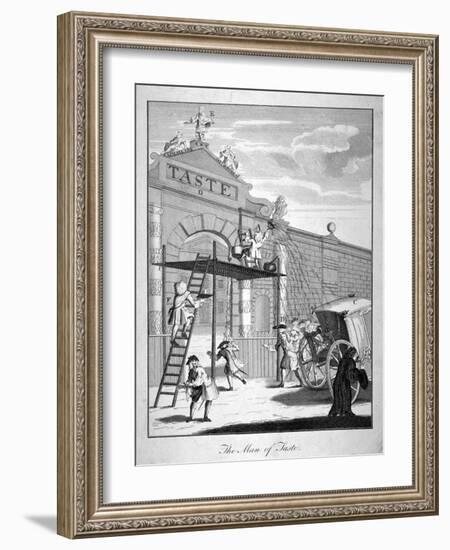 The Man of Taste, 1731-William Hogarth-Framed Giclee Print