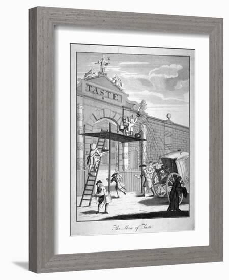 The Man of Taste, 1731-William Hogarth-Framed Giclee Print