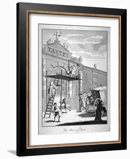 The Man of Taste, 1731-William Hogarth-Framed Giclee Print