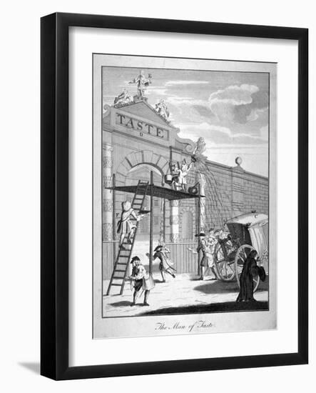 The Man of Taste, 1731-William Hogarth-Framed Giclee Print