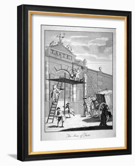 The Man of Taste, 1731-William Hogarth-Framed Giclee Print