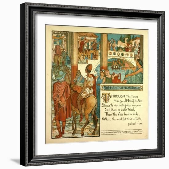 The Man That Pleased None-null-Framed Giclee Print