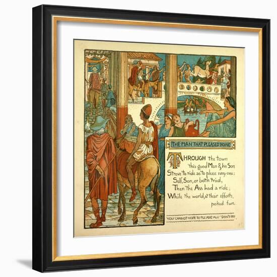 The Man That Pleased None-null-Framed Giclee Print