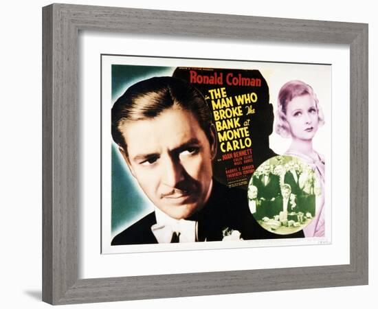 The Man Who Broke the Bank at Monte Carlo-null-Framed Photo