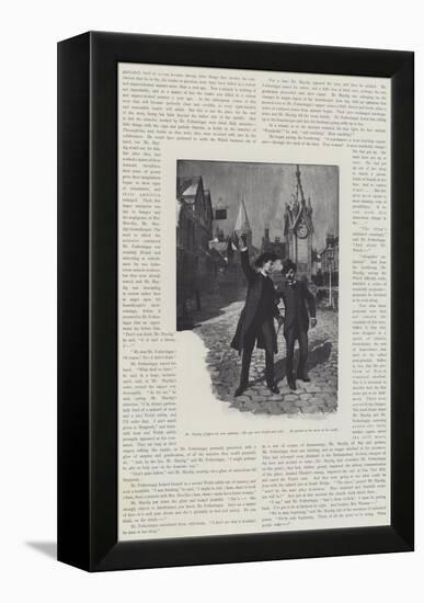 The Man Who Could Work Miracles, by H G Wells-Amedee Forestier-Framed Premier Image Canvas